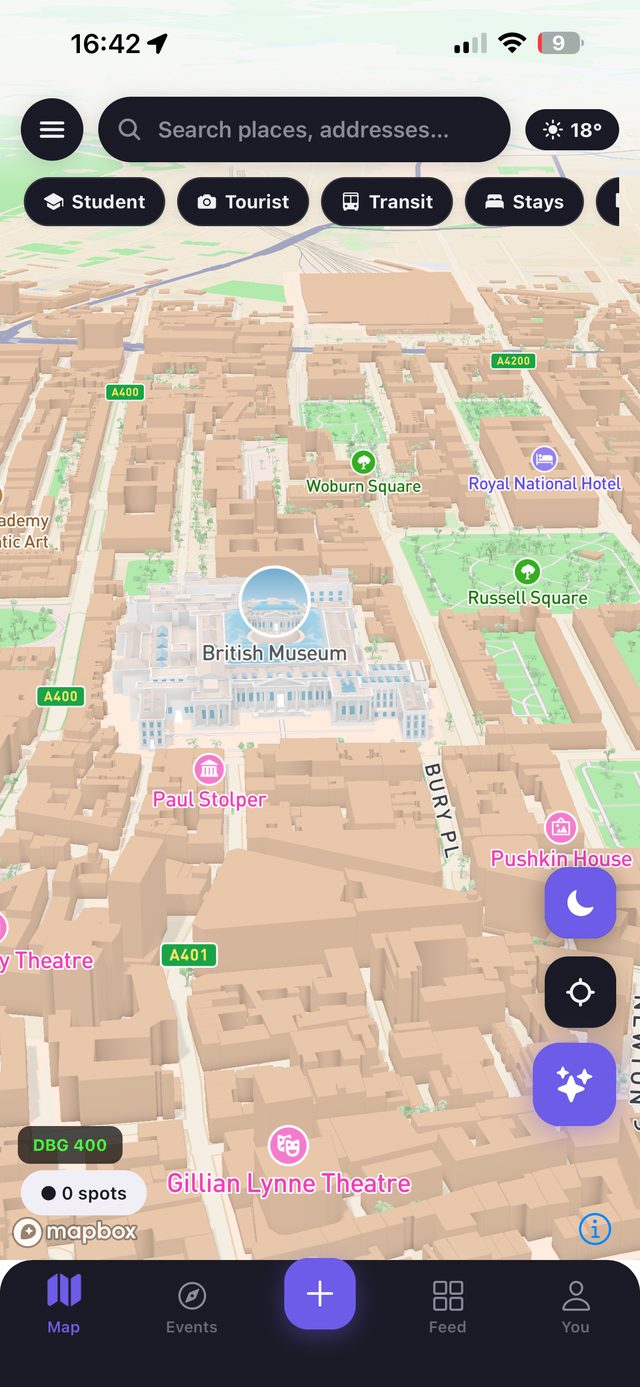 Search and routes